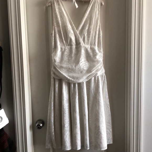 Dress Barn Dresses & Skirts - White lace dress